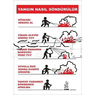 yangın nasıl söndürülür